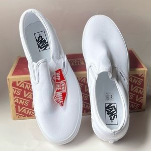 Sold Vans Classic slip-on white sz 11